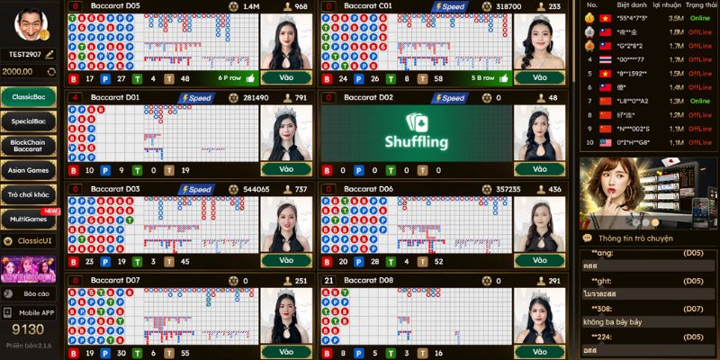 Casino 18Win với kho game siêu đa dạng, phong phú